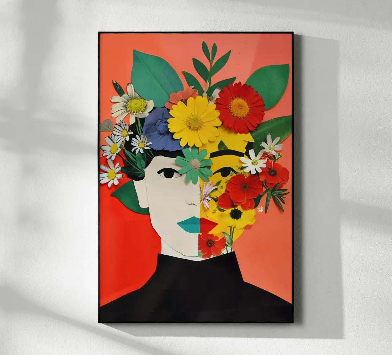 Floral Frida plexiglass da La Collagerie