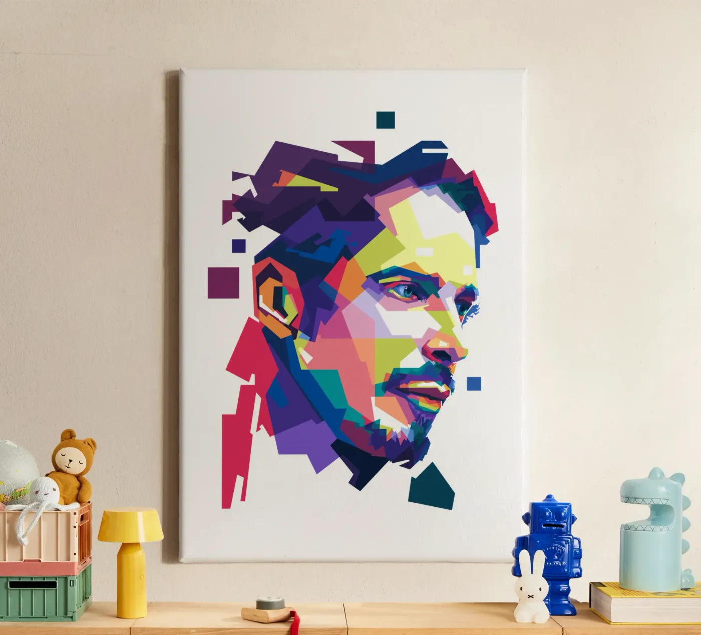 De Stem canvas van Alkahfsmart