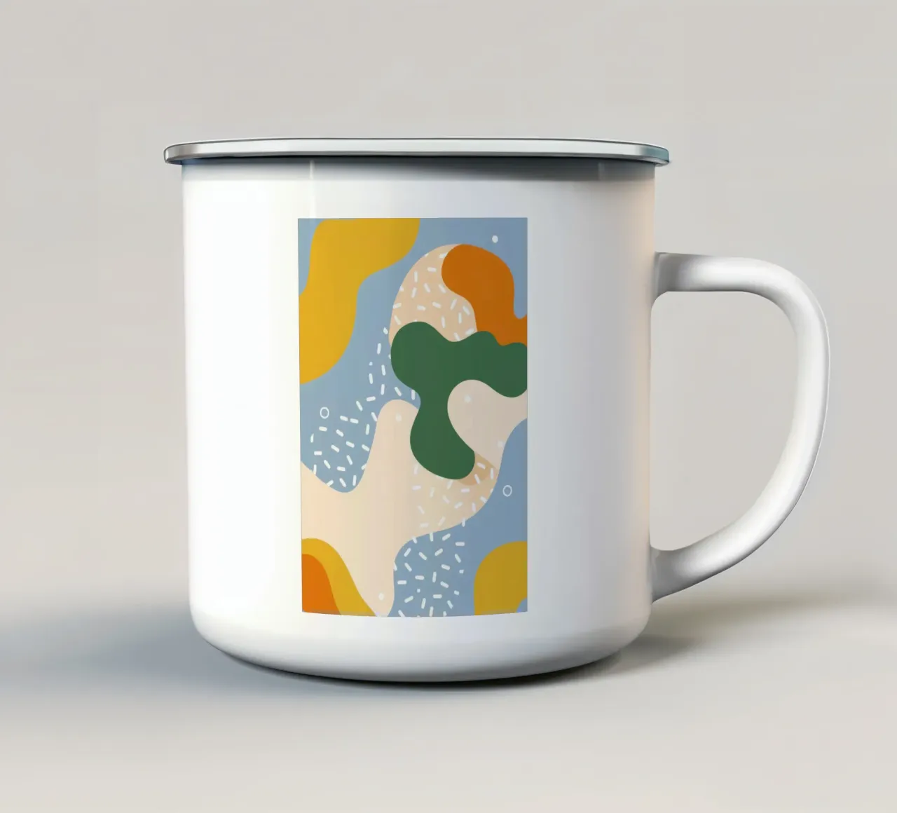 Forma pastello Serenity tazza in smalto da Halo Whisper