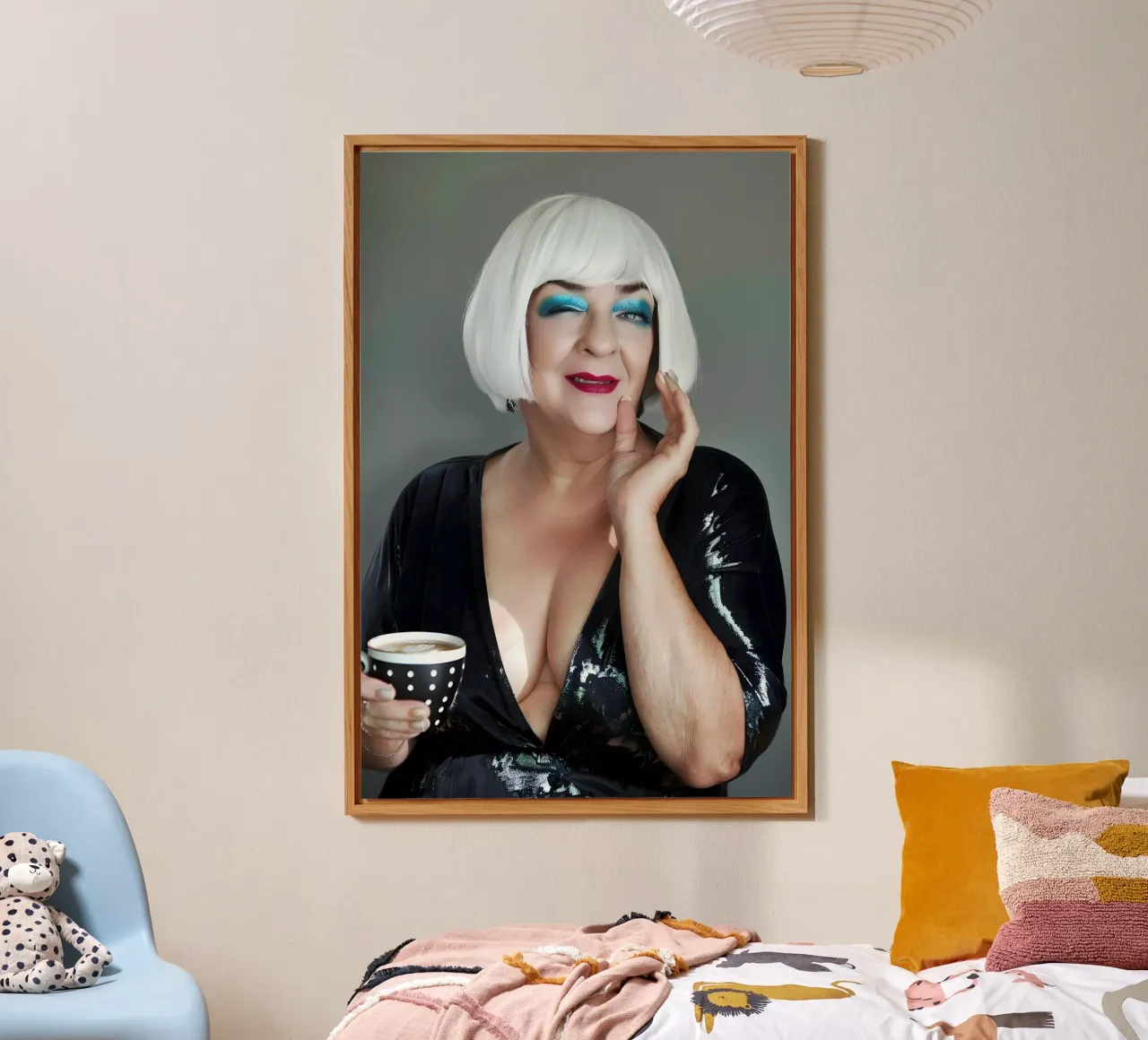 Caffè e altro pannello forex da M-Ulrich-Digital Art