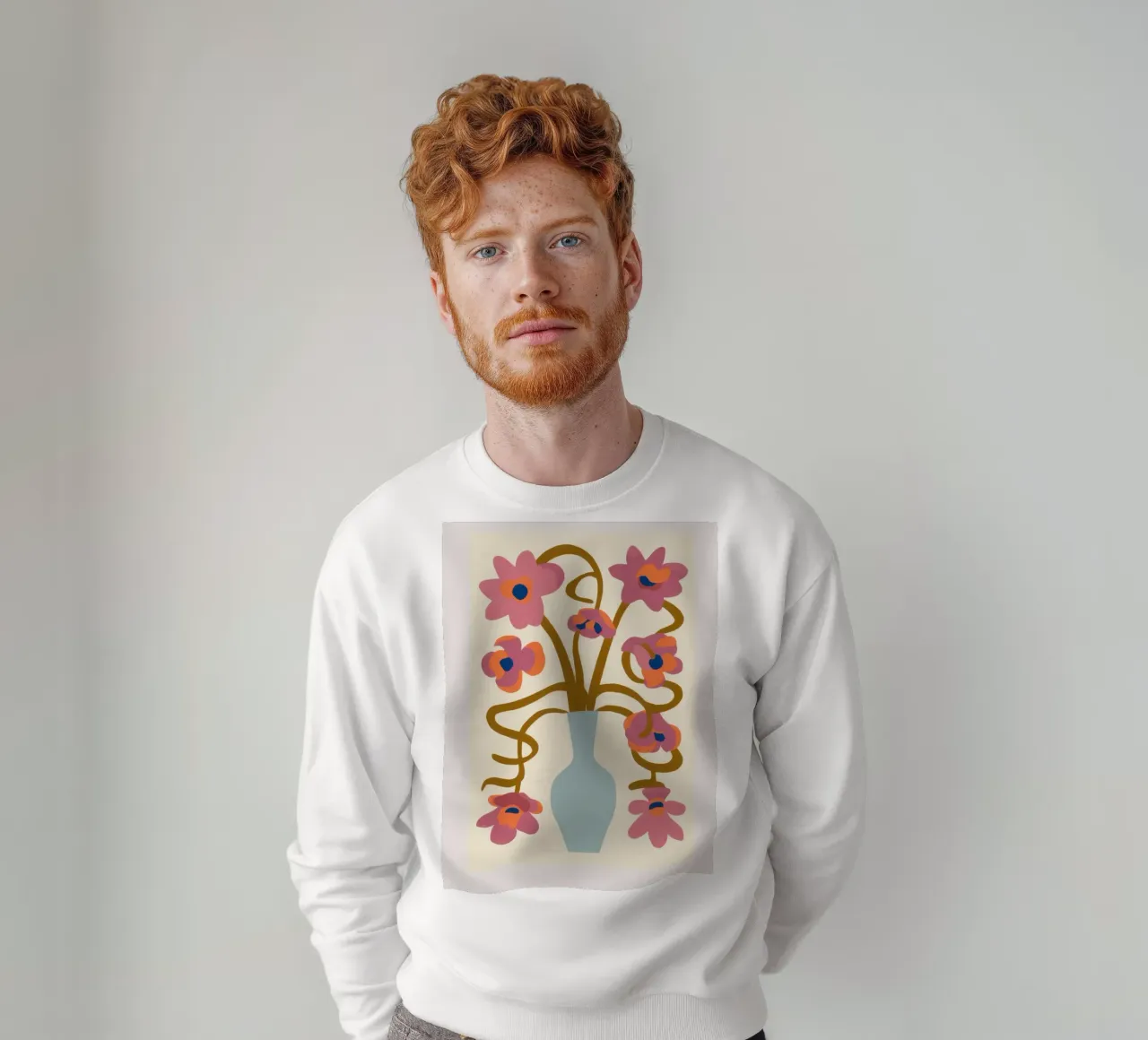 Fiori a stelo stravaganti felpa da Halo Whisper
