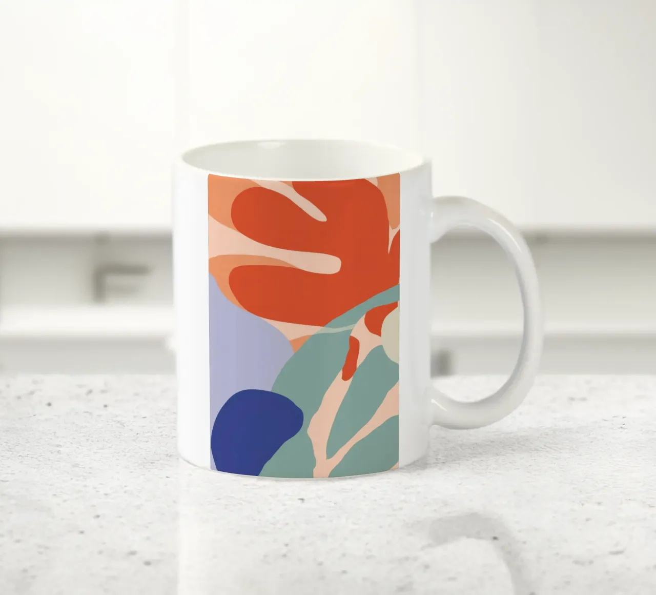 Maraoui Leaf Study tazza in ceramica da Halo Whisper