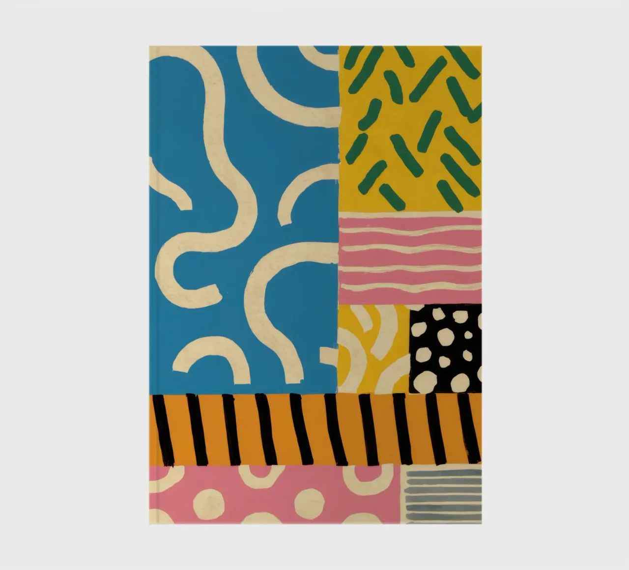 Geometric Pattern Play notebook by Halo Whisper