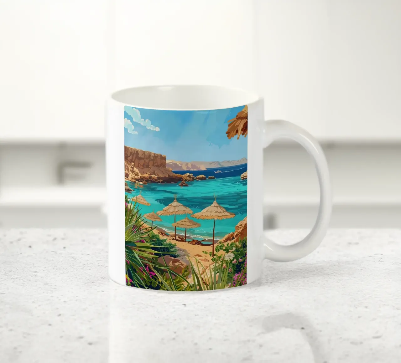 Sharm El-Sheikh tazza in ceramica da Travel
