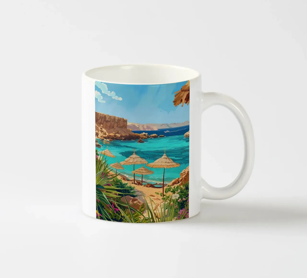 Sharm El-Sheikh tazza in ceramica da Travel