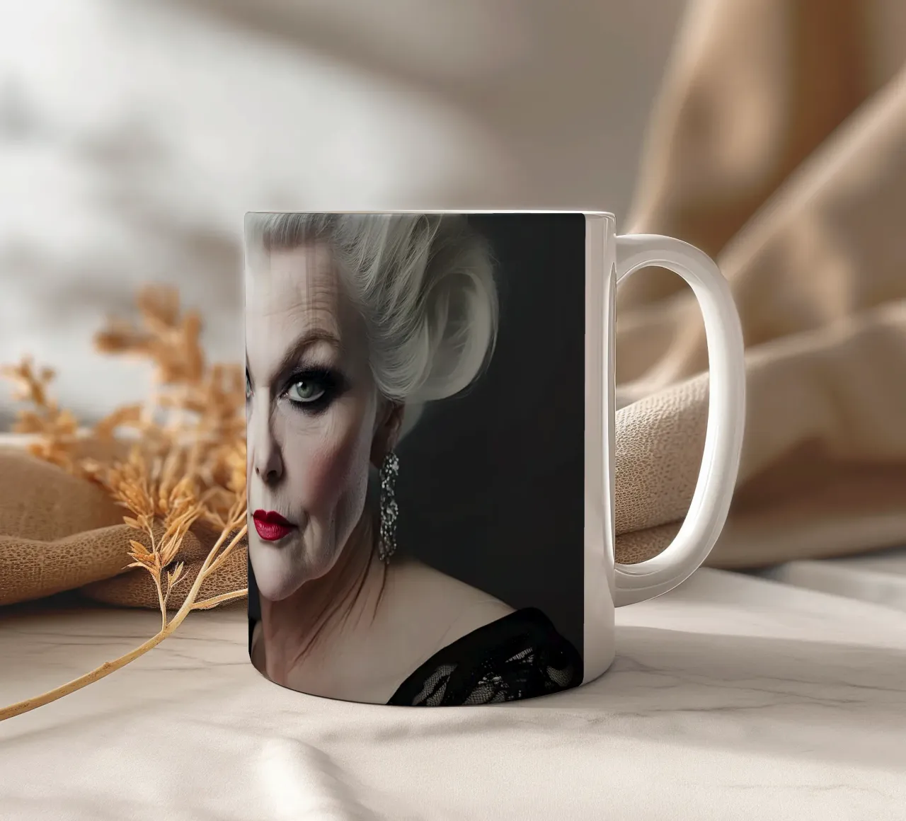 Solo un drink tazza in ceramica da M-Ulrich-Digital Art
