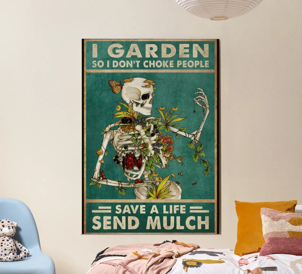 Io giardino così non soffocare persone salvare una vita inviare pacciame cranio carta hahnemühle da robertoSina
