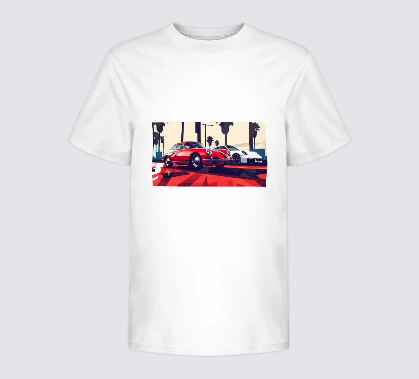 Die 911 Evolution Kinder T-Shirt von M-Ulrich-Digital Art