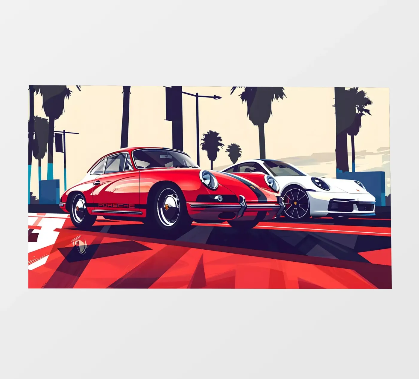 Die 911 Evolution Backlit Folie von M-Ulrich-Digital Art