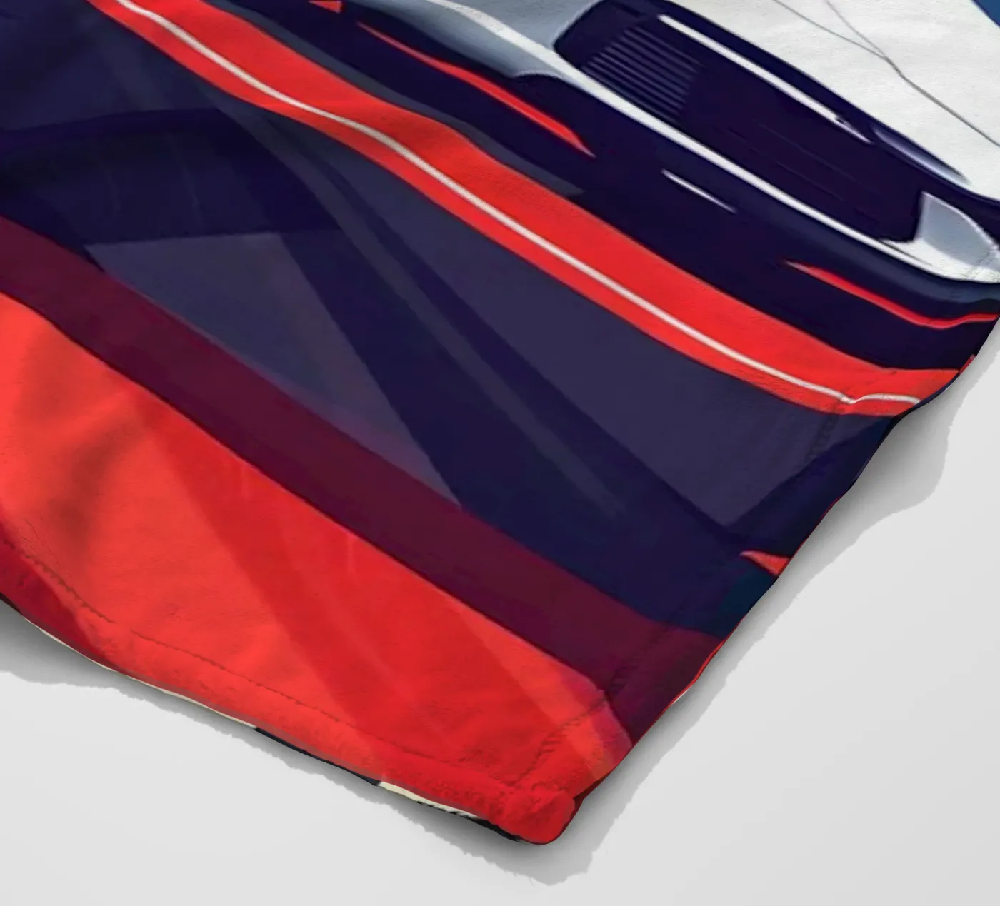 The 911 evolution Fleecedecke von M-Ulrich-Digital Art