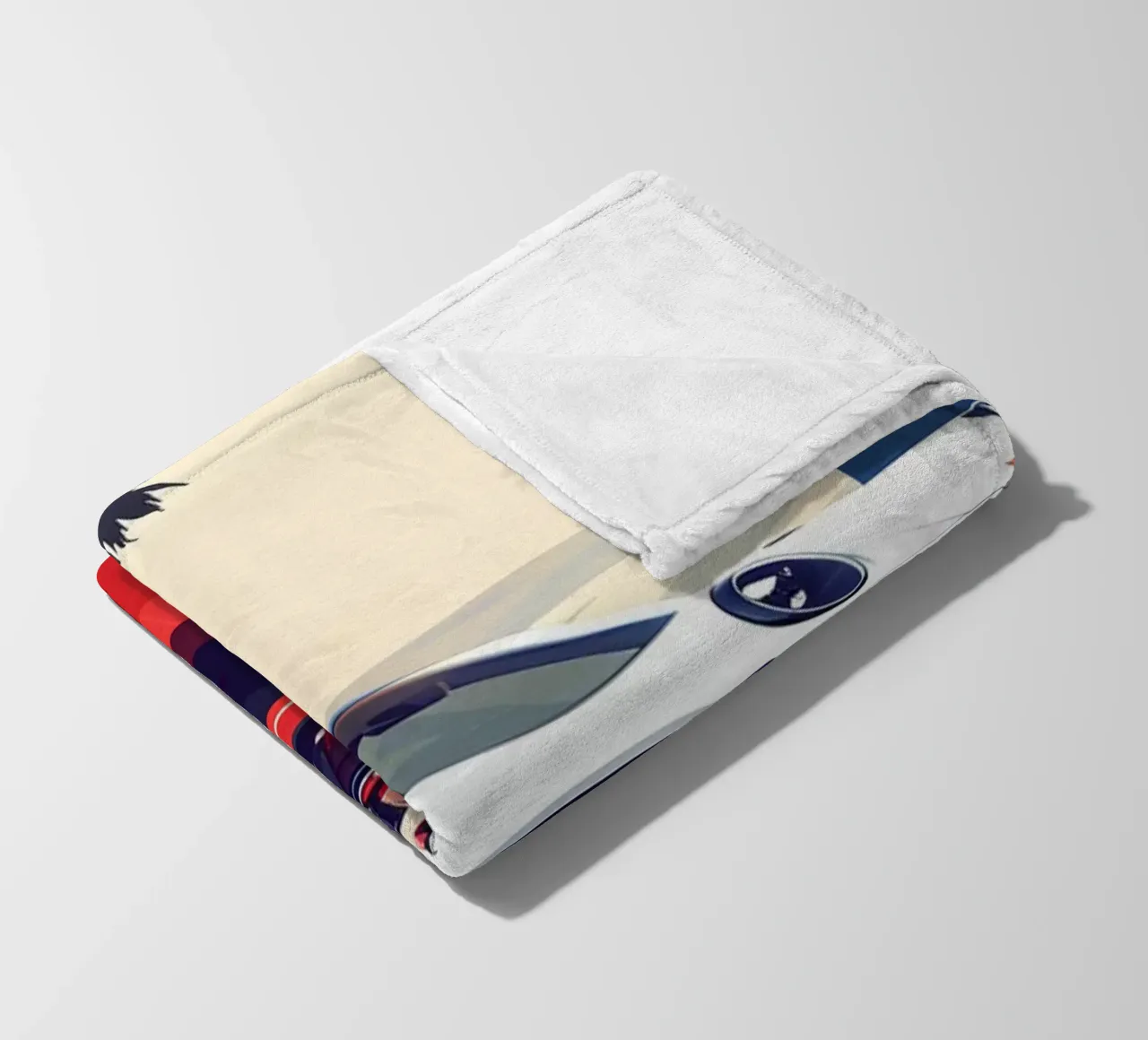 Die 911 Evolution Fleecedecke von M-Ulrich-Digital Art