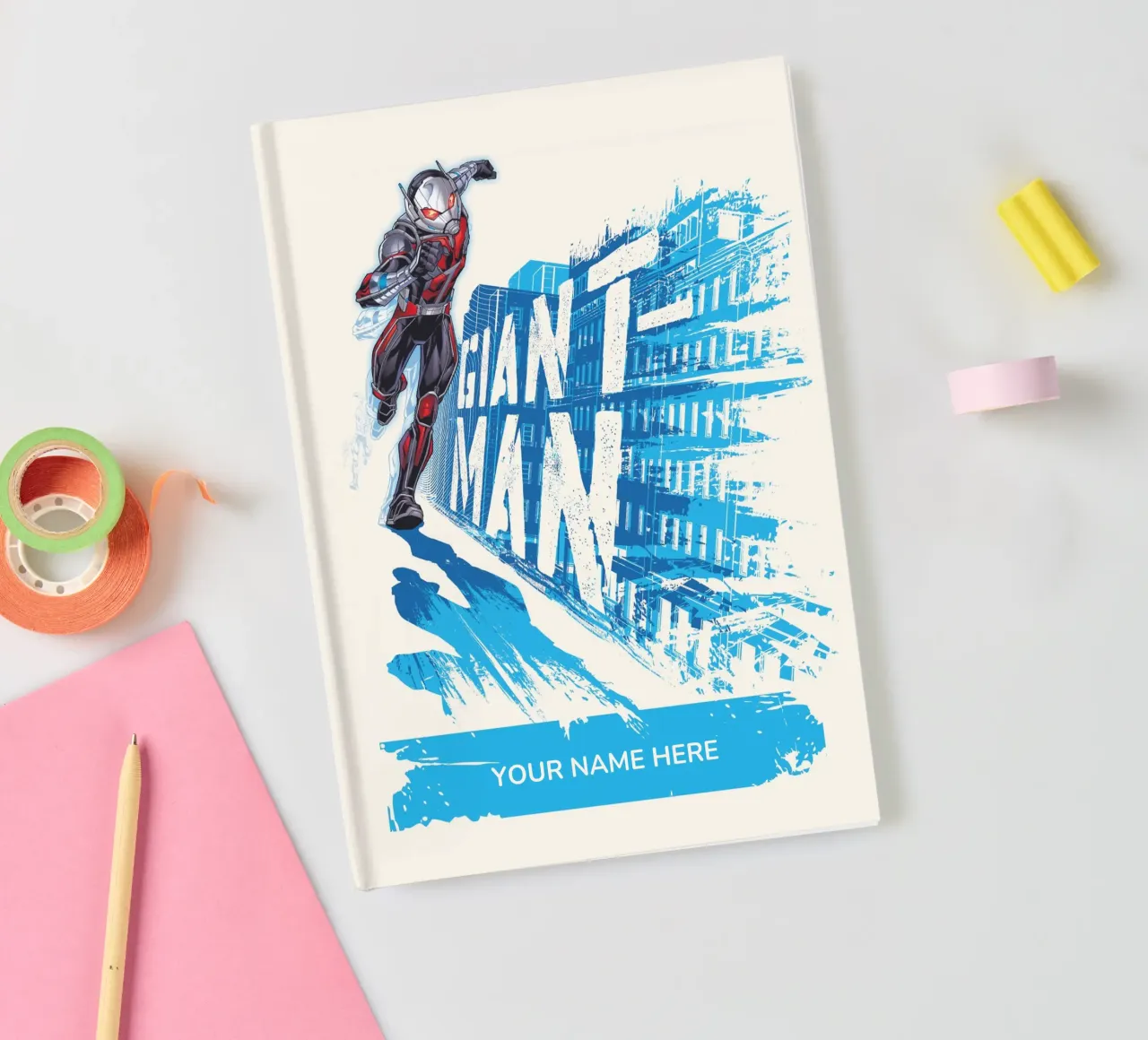 Giant Man - Notebook notitieboek van MARVEL Designs by JUNIQE