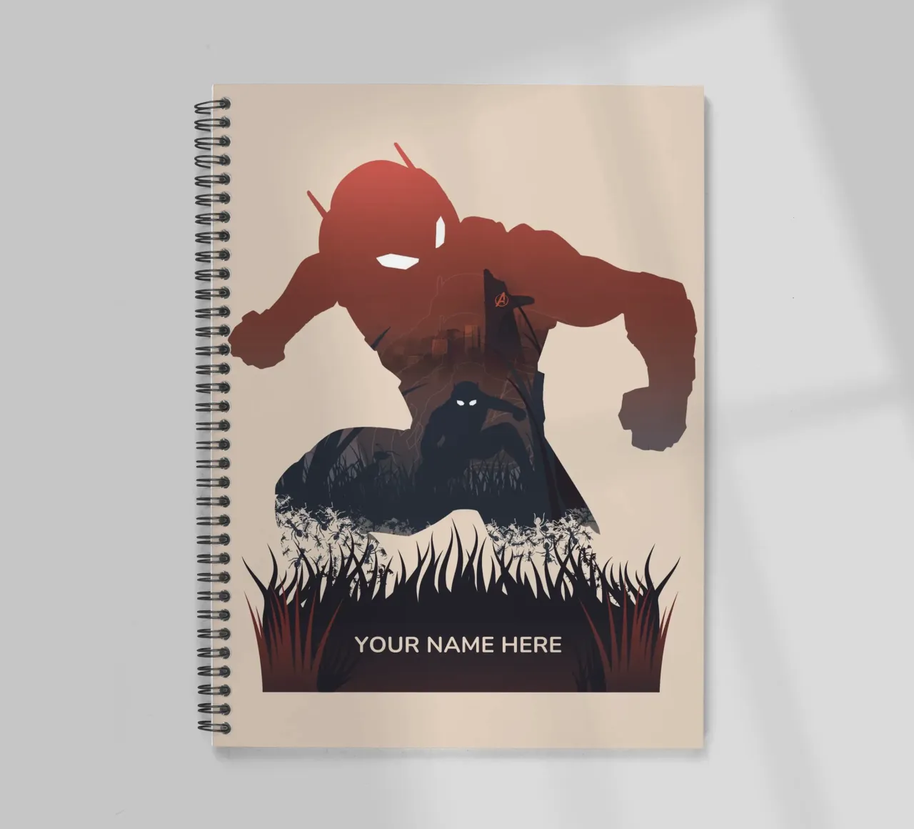 The Ant-Man - Notebook diario ad anelli da MARVEL Designs by JUNIQE