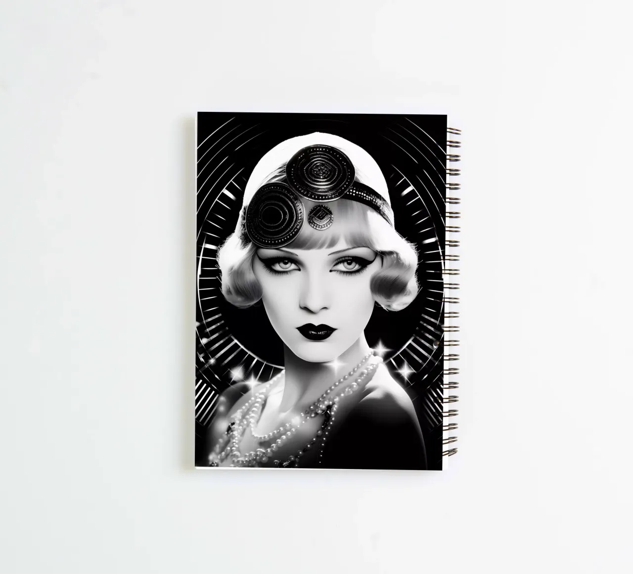The Metropolis seduction spiral notebook by M-Ulrich-Digital Art