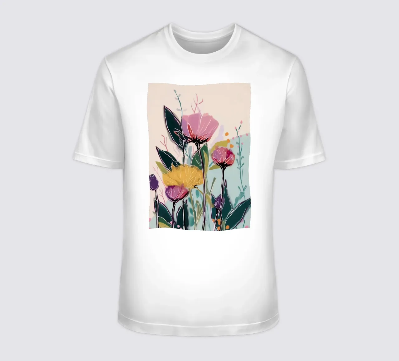 Quiet Petals on a Warm Day t-shirt da Amelie Rose
