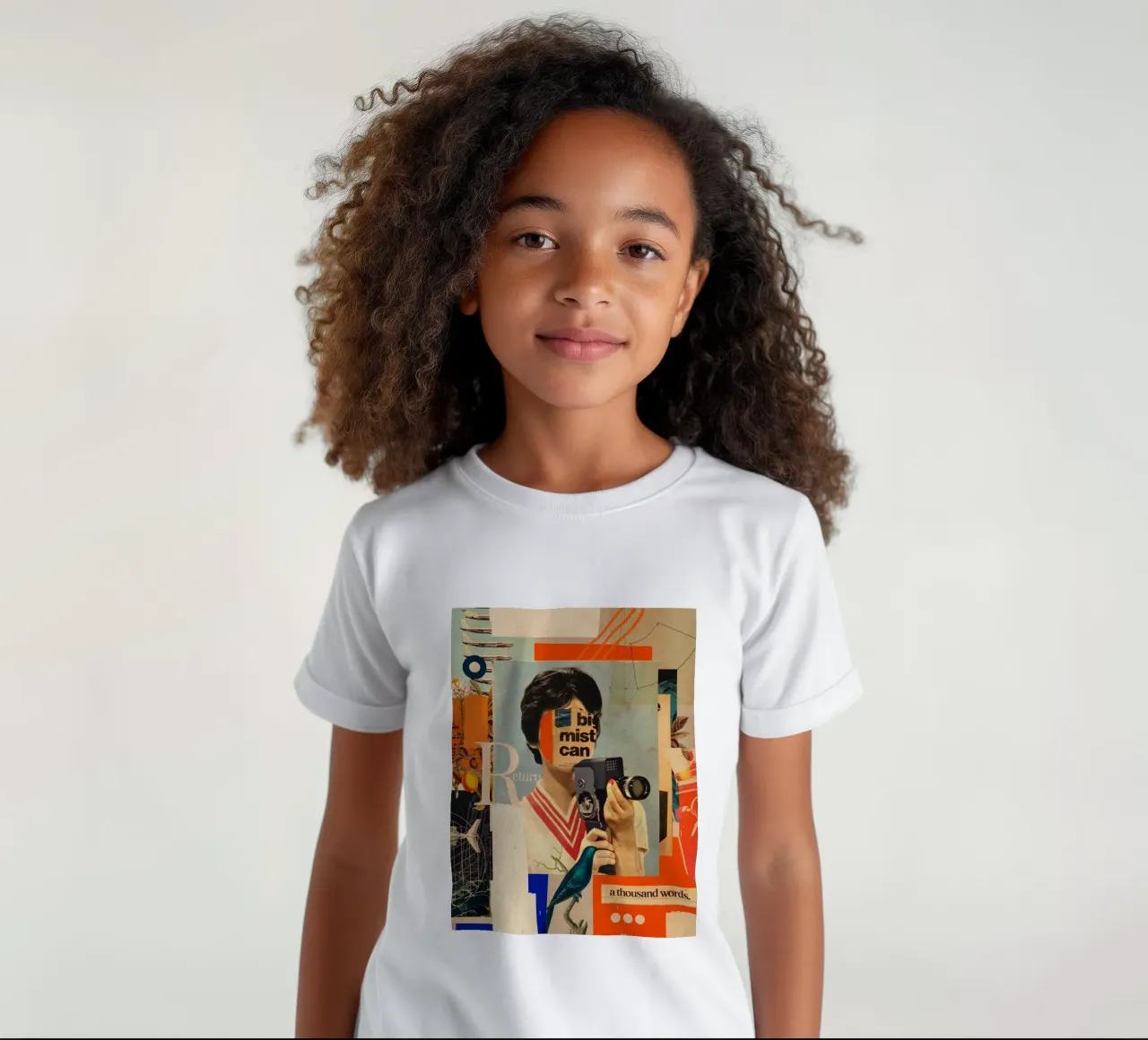 a thousand words for your return t-shirt bambini da Frank Moth