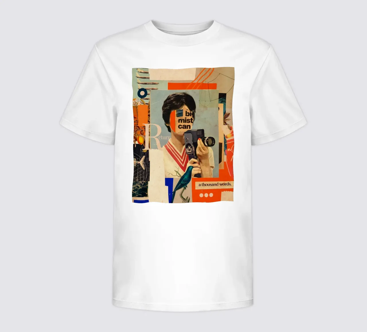 a thousand words for your return t-shirt bambini da Frank Moth
