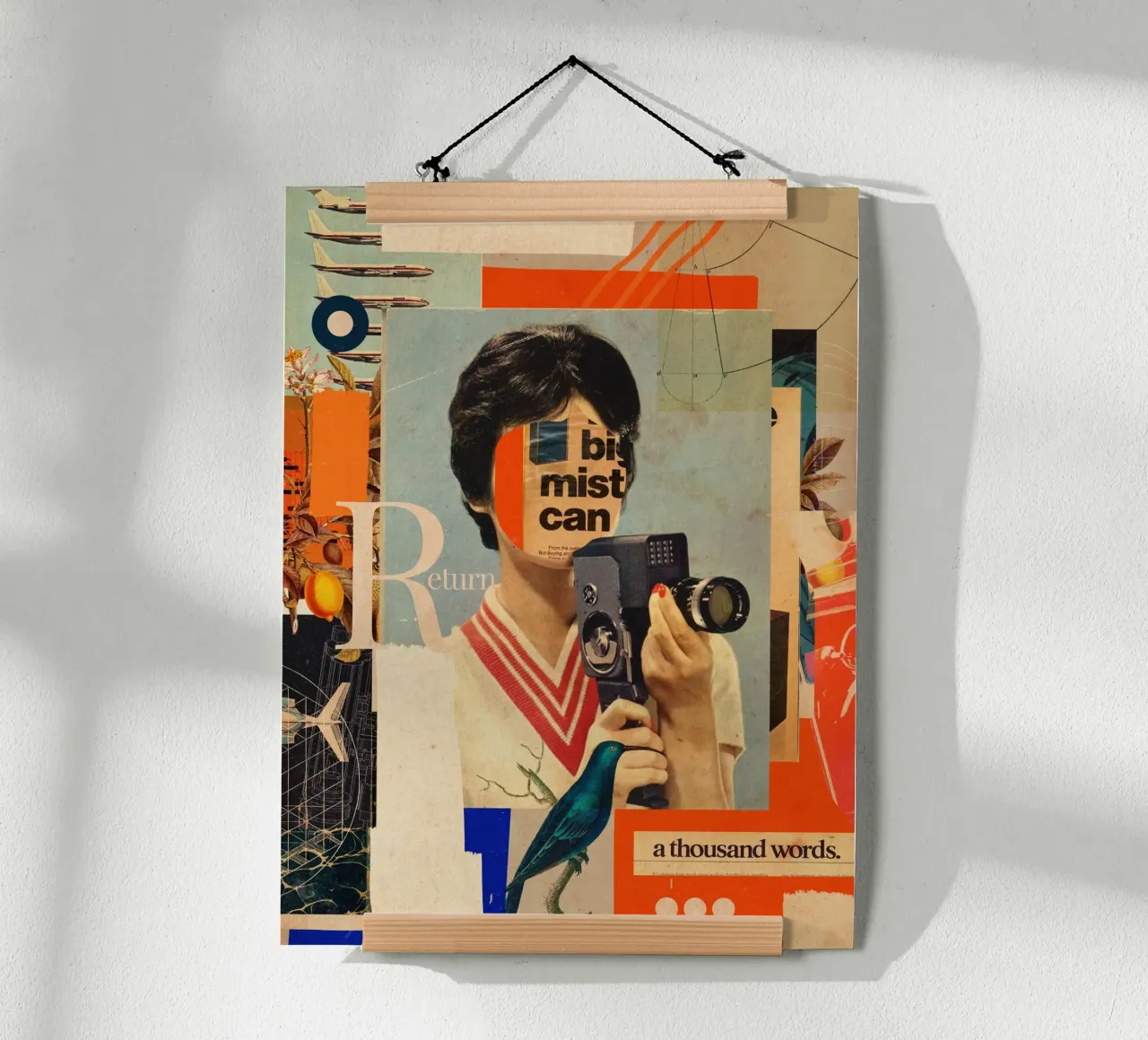 a thousand words for your return carta hahnemühle da Frank Moth