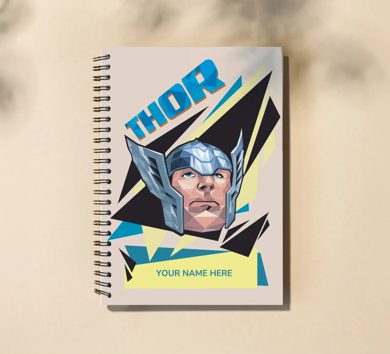 Thor im Helm - Notebook diario ad anelli da MARVEL Designs by JUNIQE