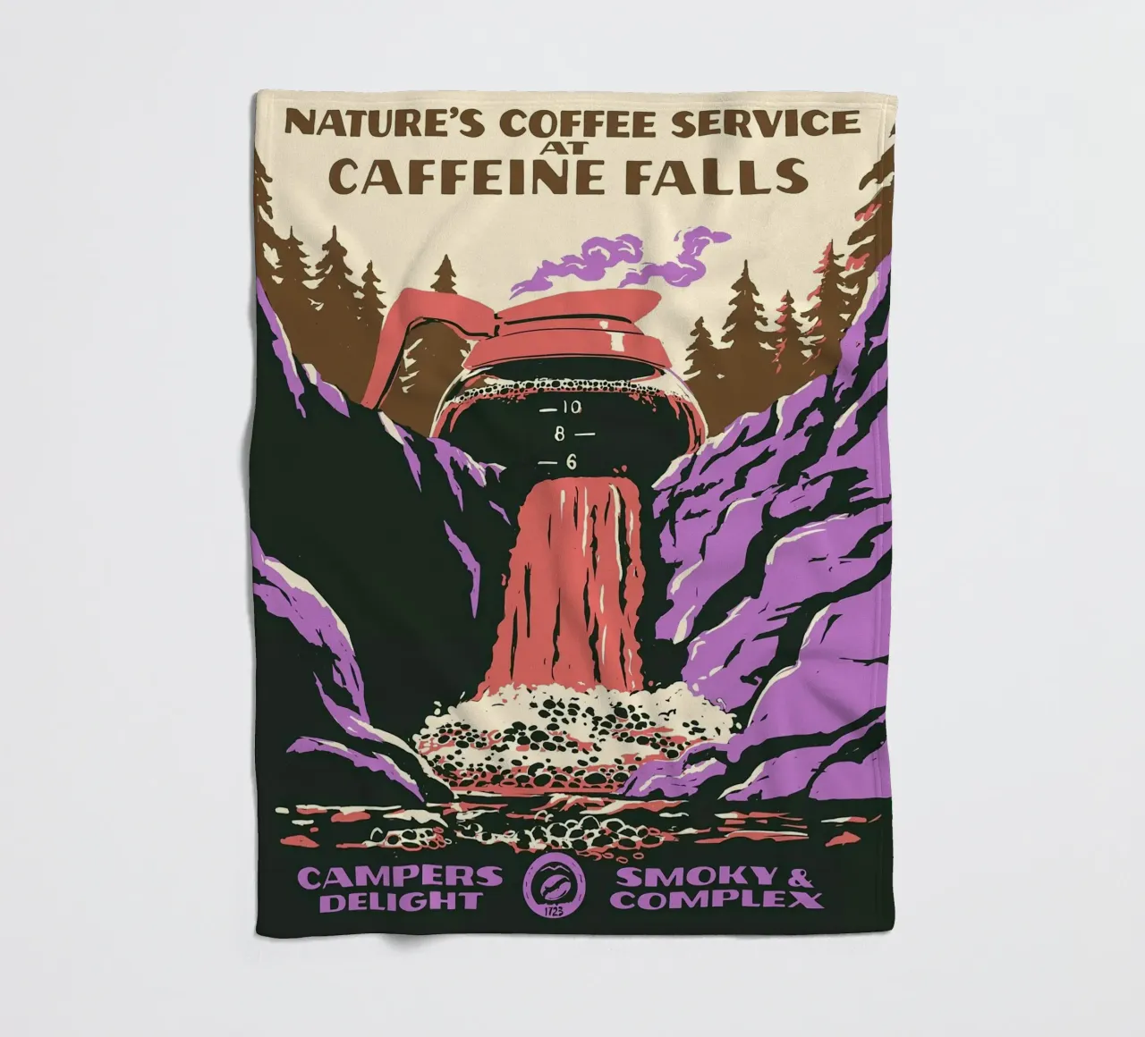 Cadute di caffeina coperta in pile da Benjamin Pelletier