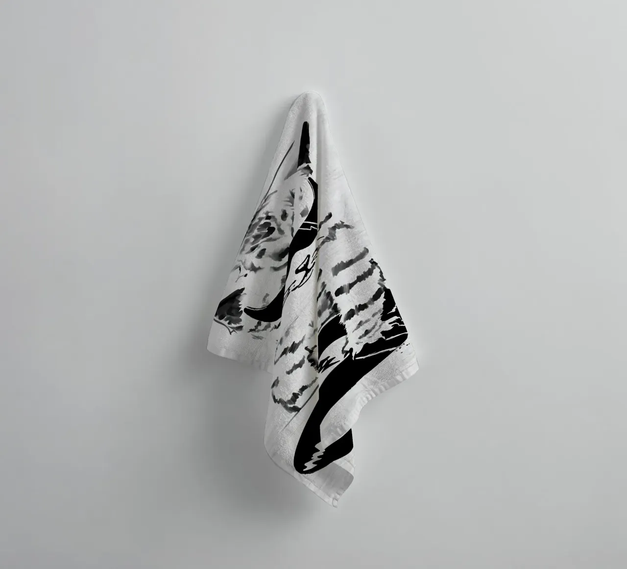 DJ Scratch asciugamano da bagno da Benjamin Pelletier