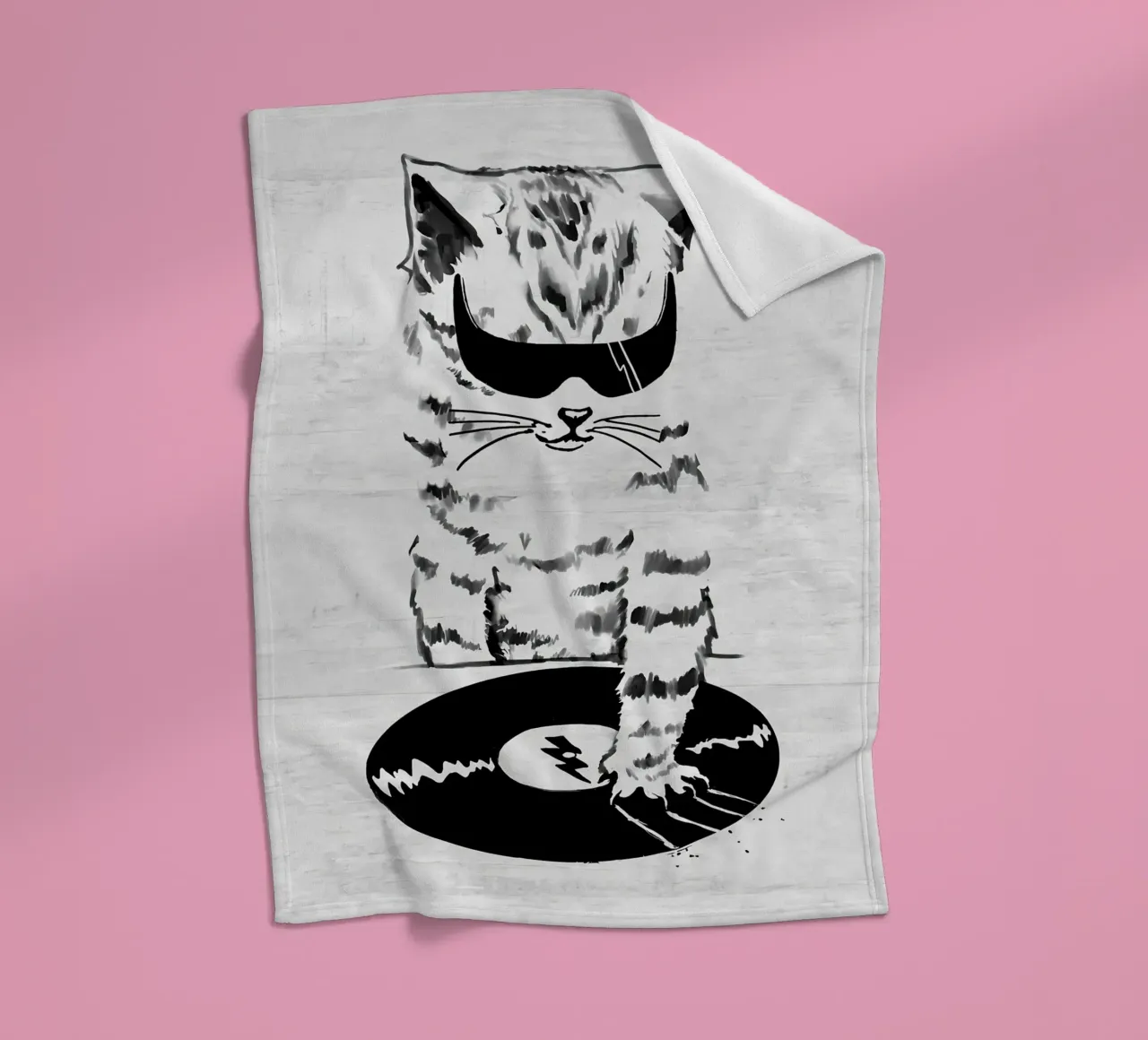 DJ Scratch coperta in pile da Benjamin Pelletier