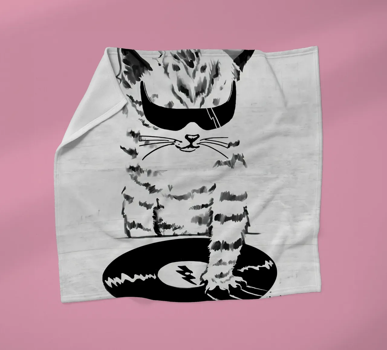 DJ Scratch coperta in pile da Benjamin Pelletier
