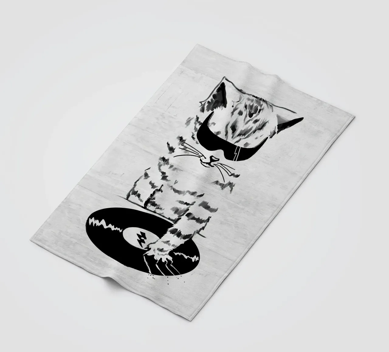 DJ Scratch coperta in pile da Benjamin Pelletier