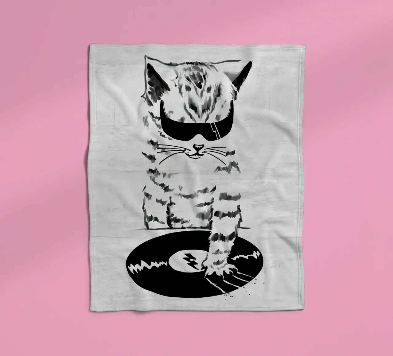 DJ Scratch coperta in pile da Benjamin Pelletier