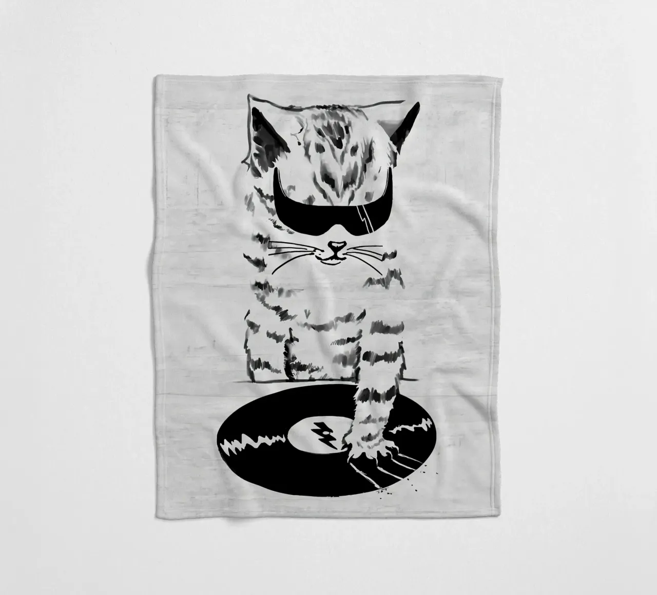 DJ Scratch coperta in pile da Benjamin Pelletier