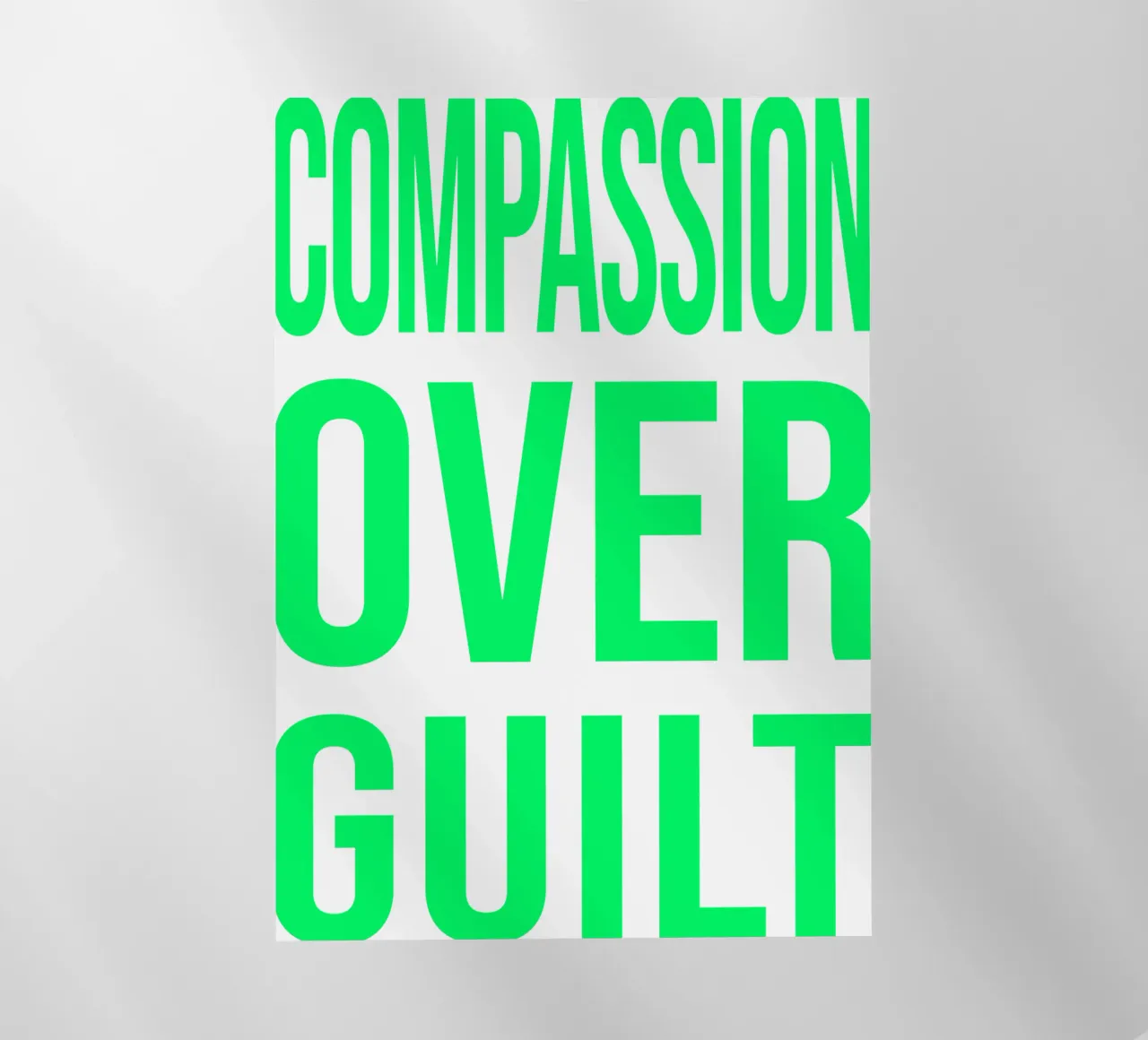OVER Series- bold letters, brave values (5 colors) pellicola backlit da OVER SERIES