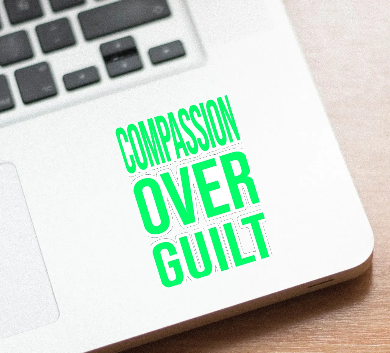 OVER Series- compassion over guilt (5 colors) adesivo da OVER SERIES