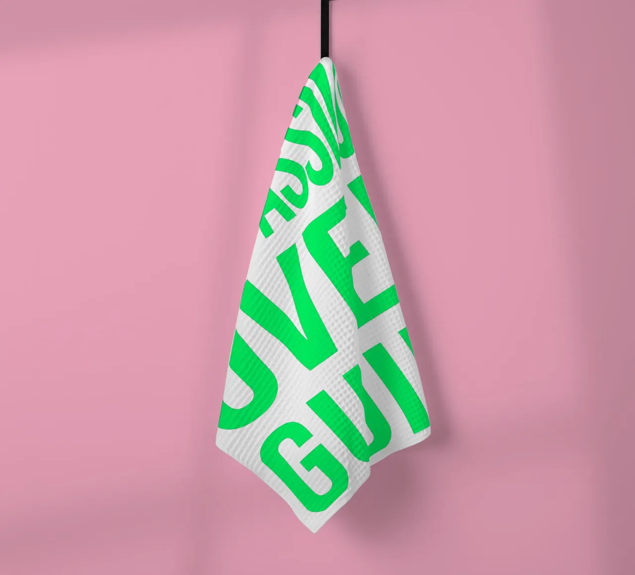 OVER Series- bold letters, brave values (5 colors) canovaccio da cucina da OVER SERIES