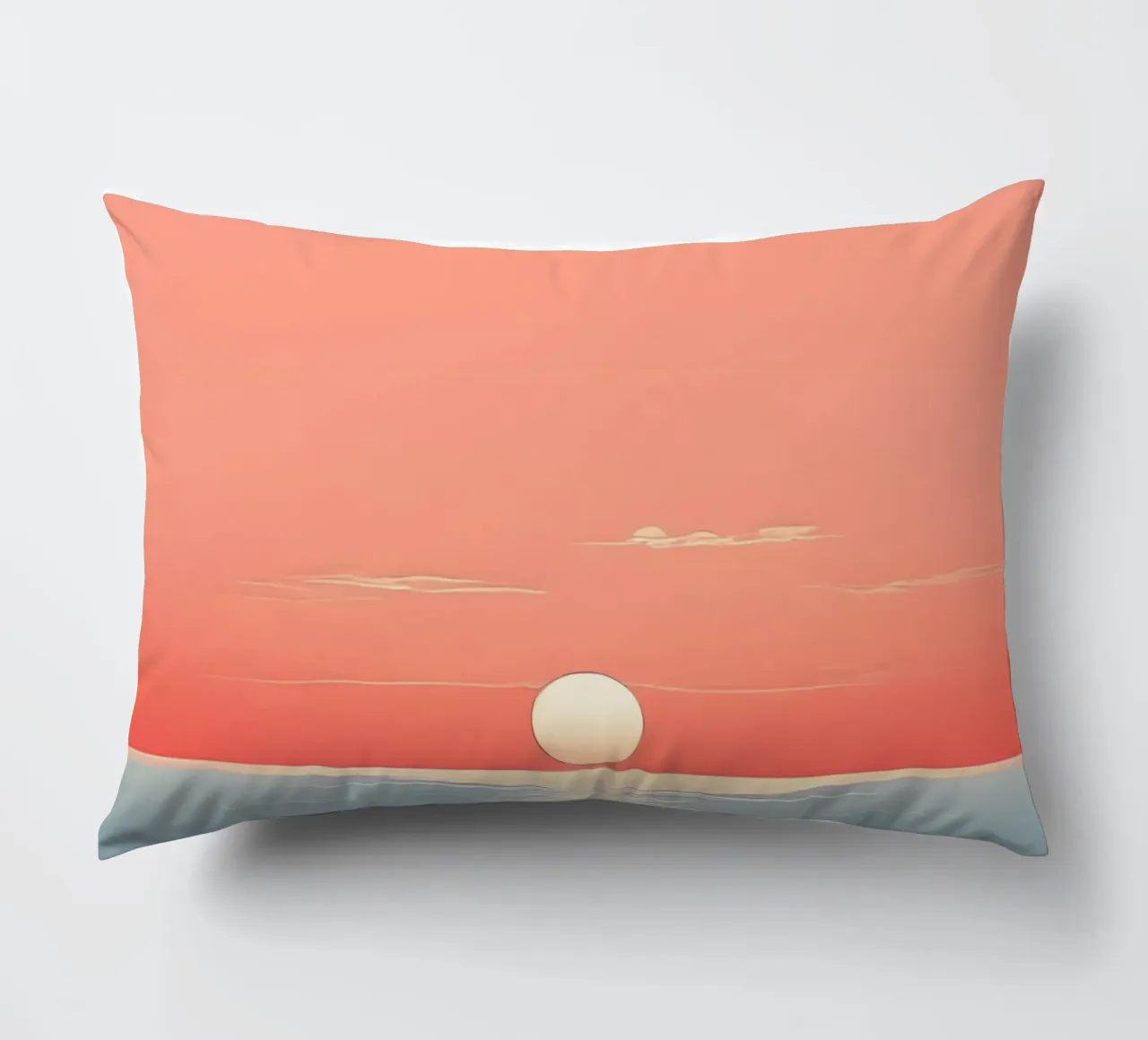 Tramonto sereno cuscino da Artistic-shop