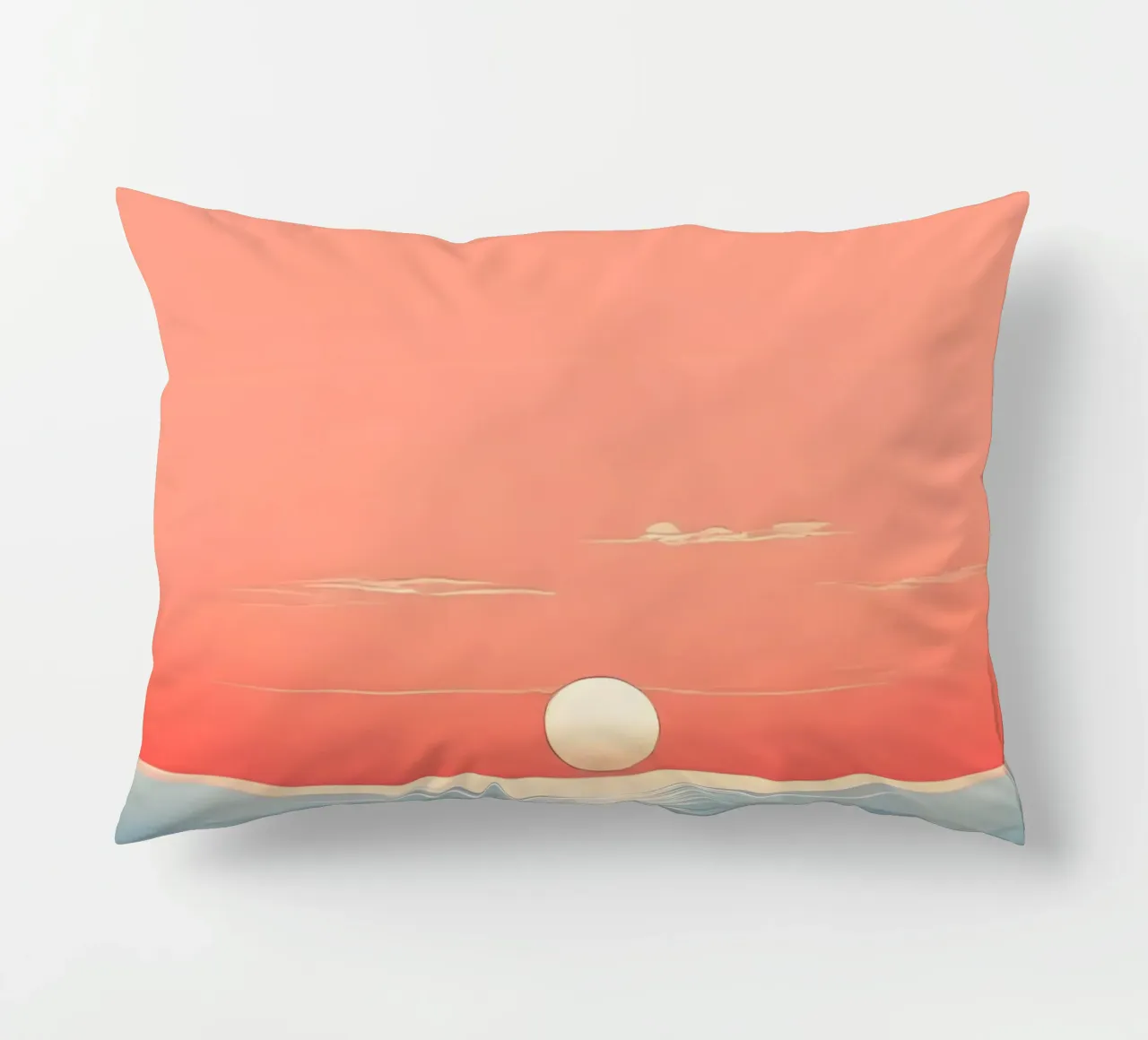 Tramonto sereno cuscino da Artistic-shop