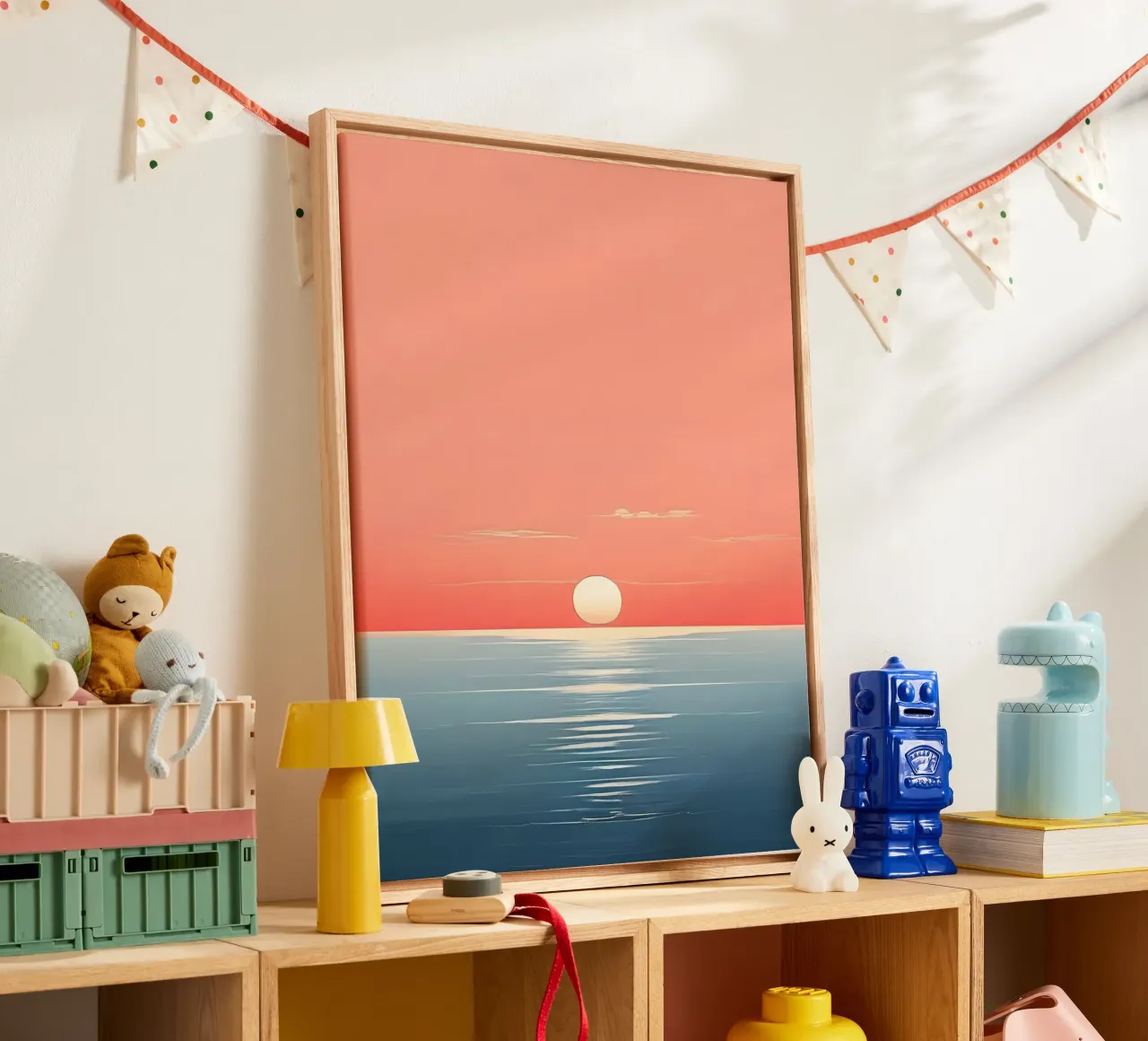 Serene Sunset canvas by Artistic-shop