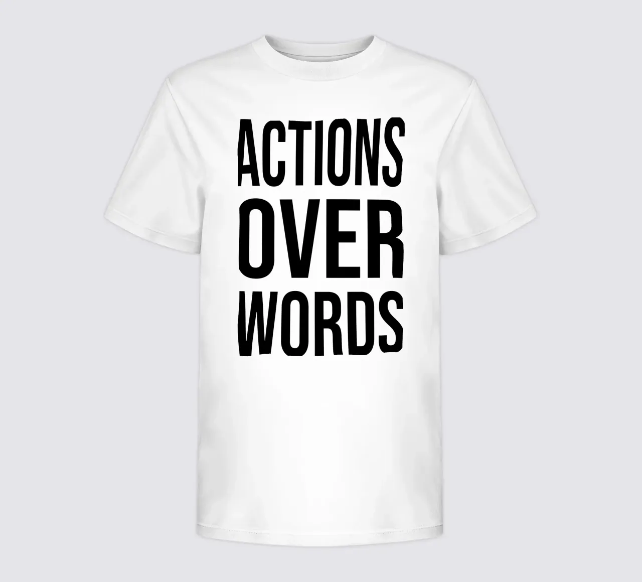 OVER Series- actions over words (5 colors) t-shirt bambini da OVER SERIES