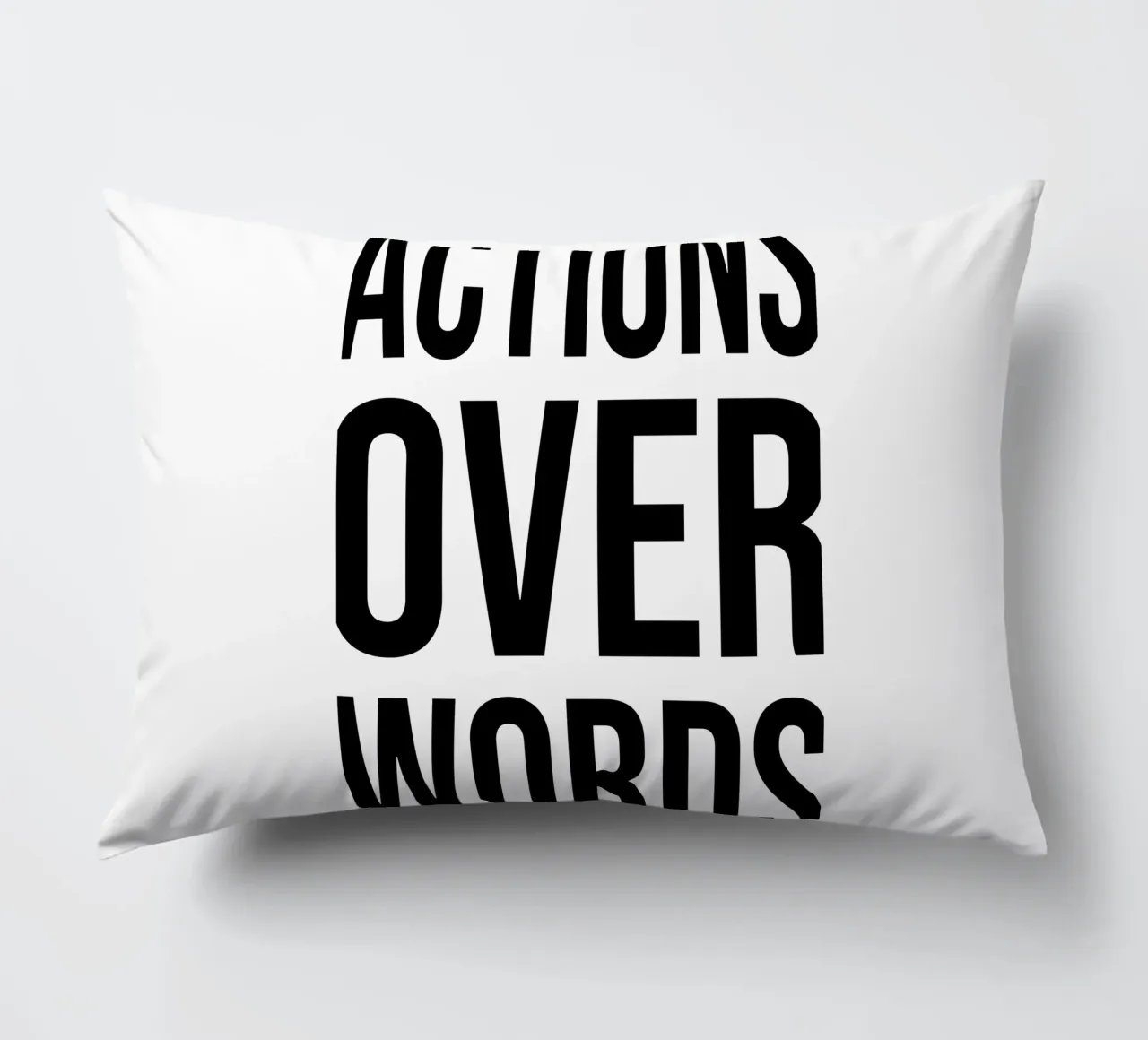 OVER Series- bold letters, brave values (5 colors) cuscino da OVER SERIES