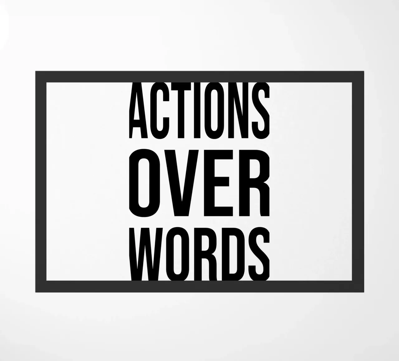 OVER Series- bold letters, brave values (5 colors) zerbino da OVER SERIES