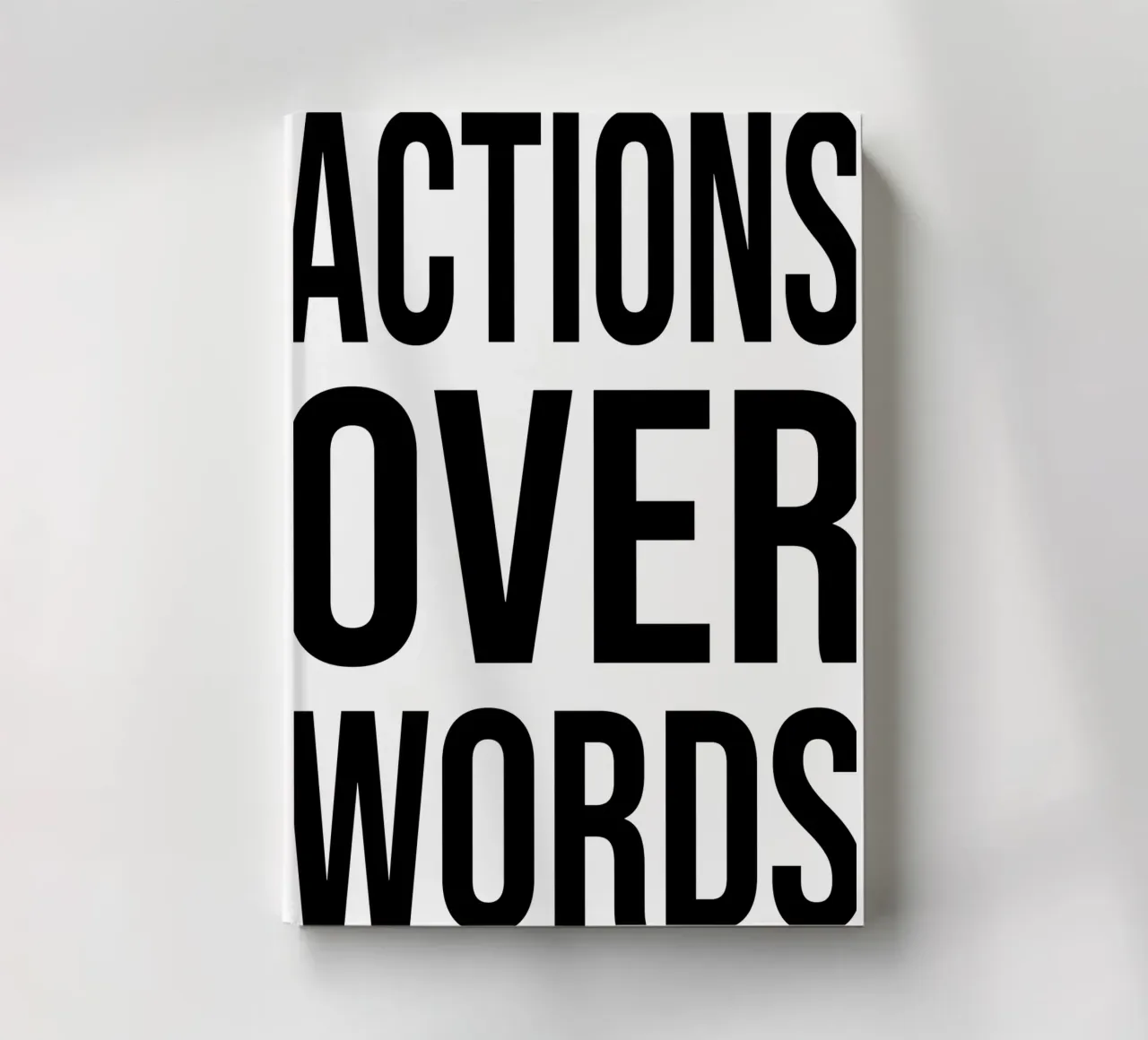 OVER Series- bold letters, brave values (5 colors) diario da OVER SERIES