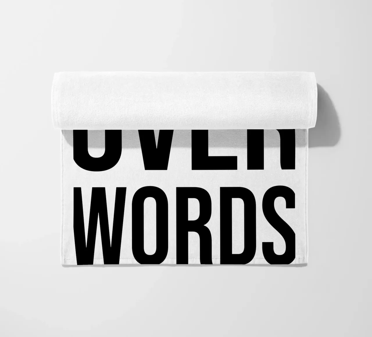 OVER Series- bold letters, brave values (5 colors) telo mare da OVER SERIES