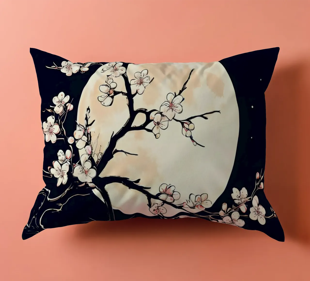 Fiore di luna cuscino da Artistic-shop