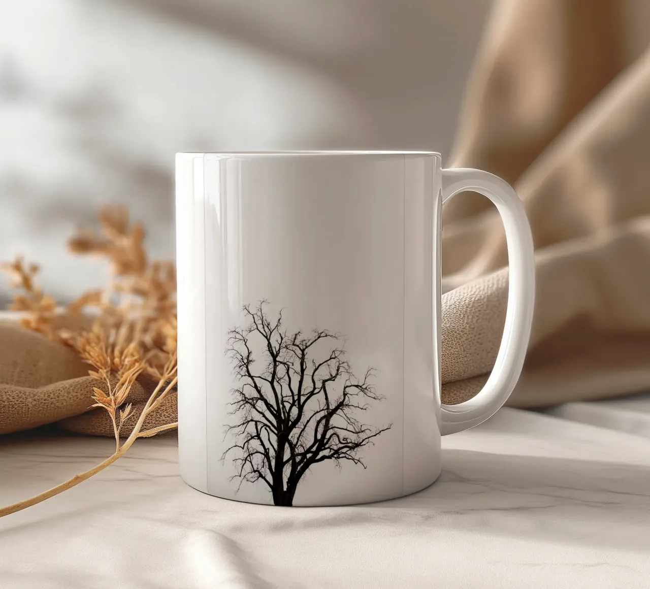 Albero in Carinzia (Austria) tazza in ceramica da Simon Koy