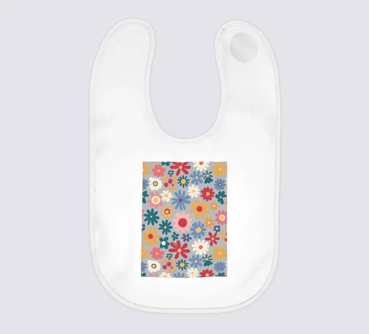 Patchwork di pose pastello bavaglino da Absca Gallery