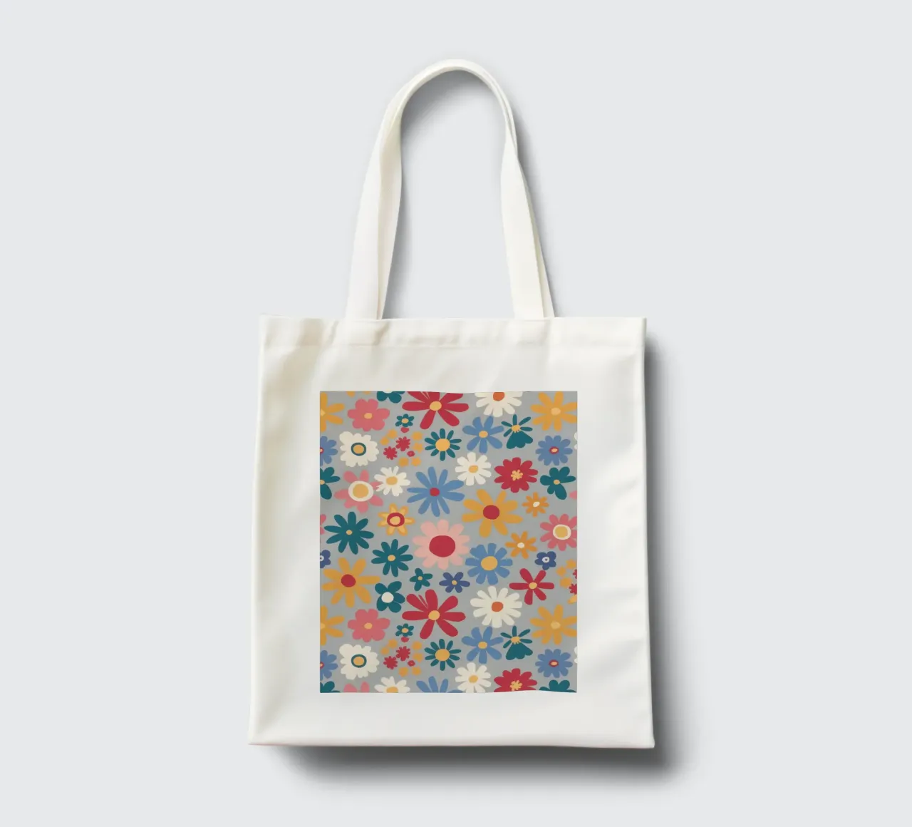 Patchwork di pose pastello borsa in juta da Absca Gallery