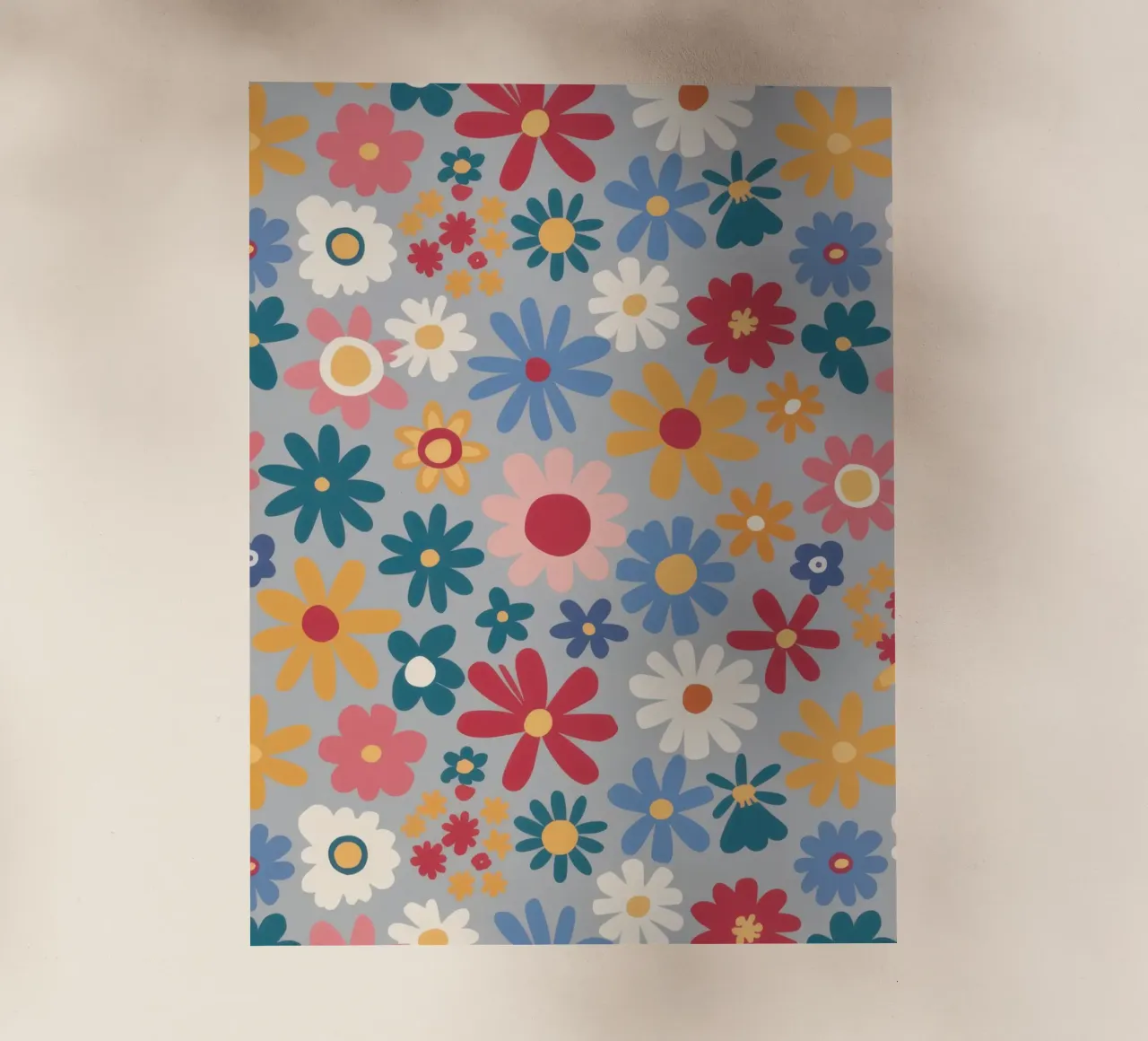Patchwork di pose pastello pellicola backlit da Absca Gallery