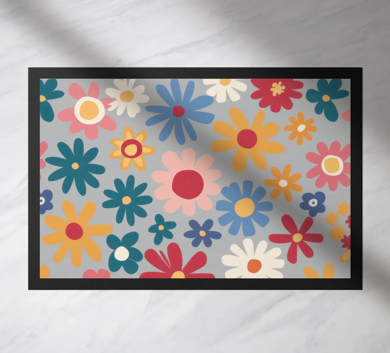 Patchwork di pose pastello zerbino da Absca Gallery