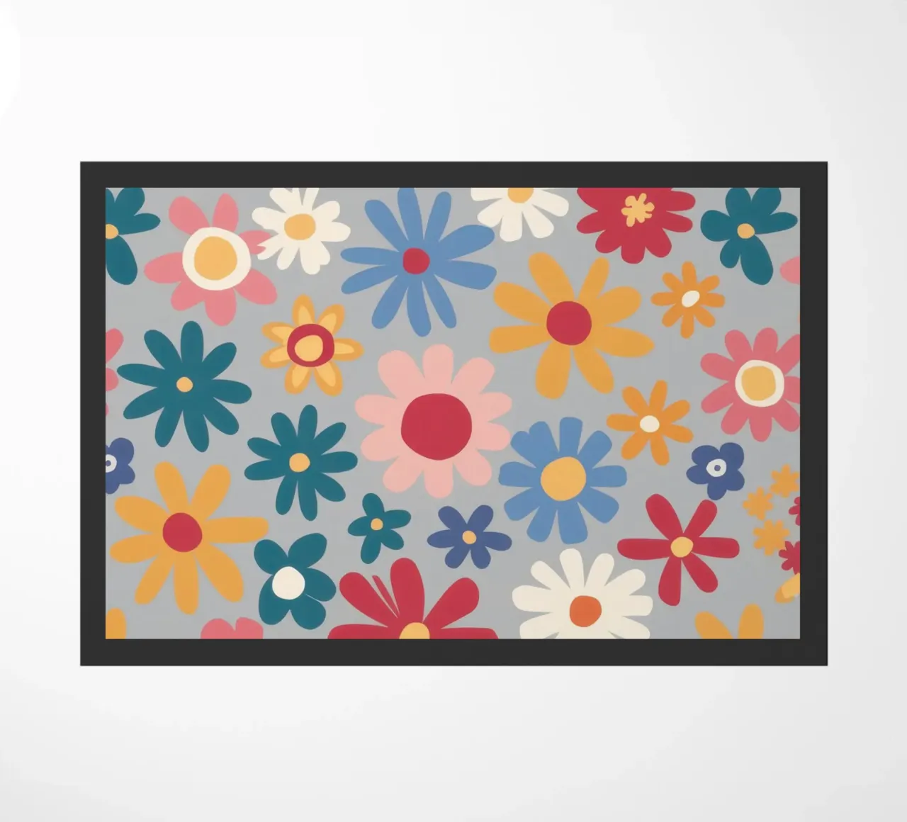Patchwork di pose pastello zerbino da Absca Gallery