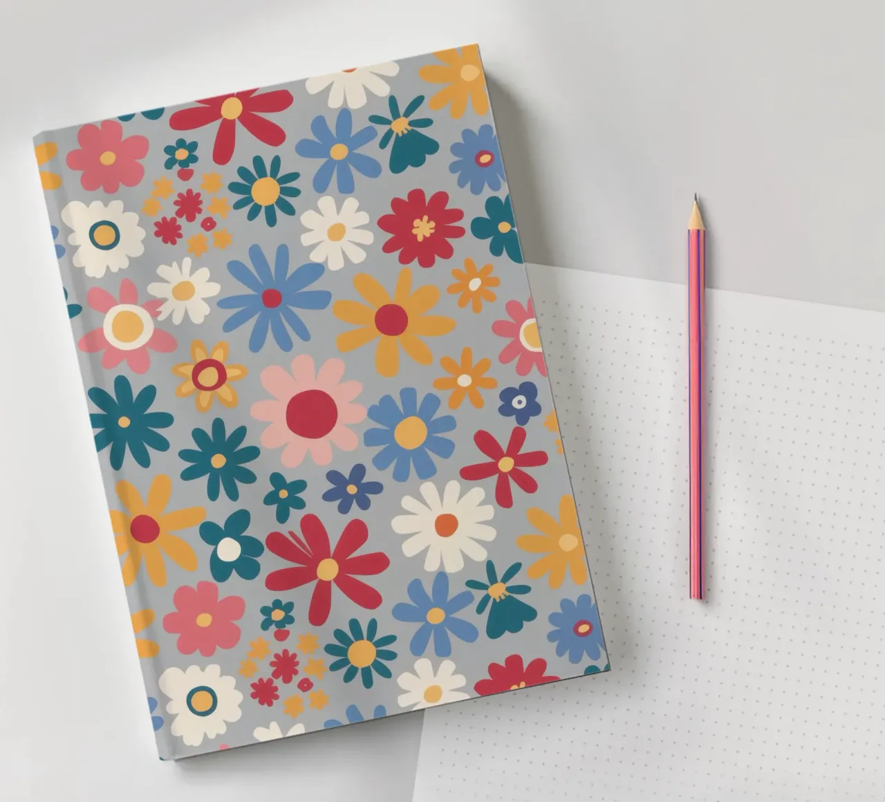 Patchwork di pose pastello diario da Absca Gallery
