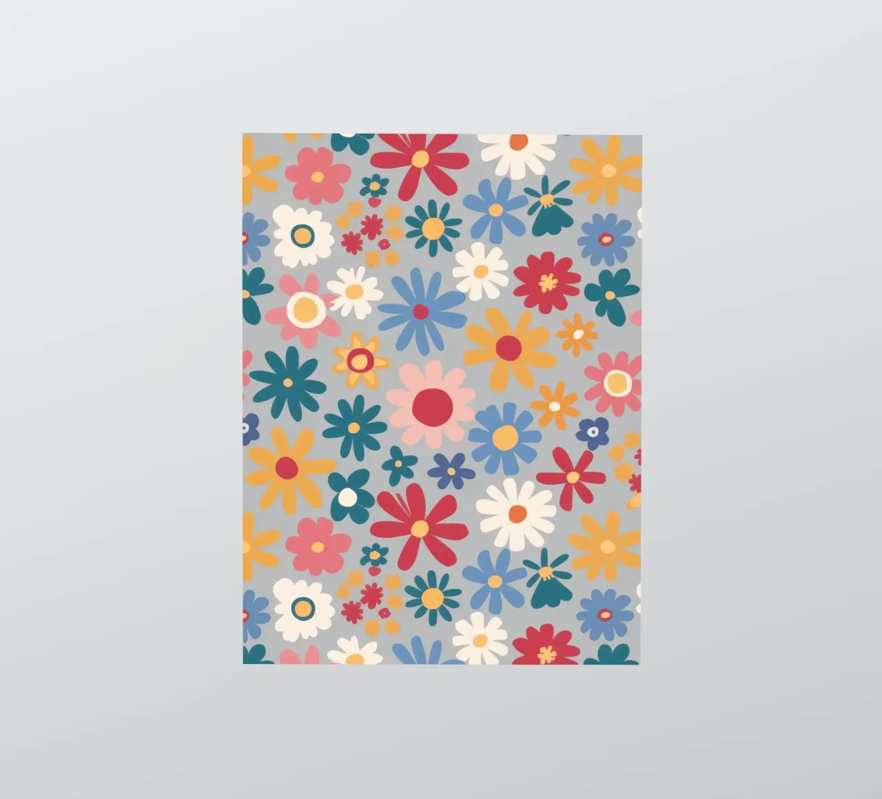 Patchwork di pose pastello adesivo da Absca Gallery